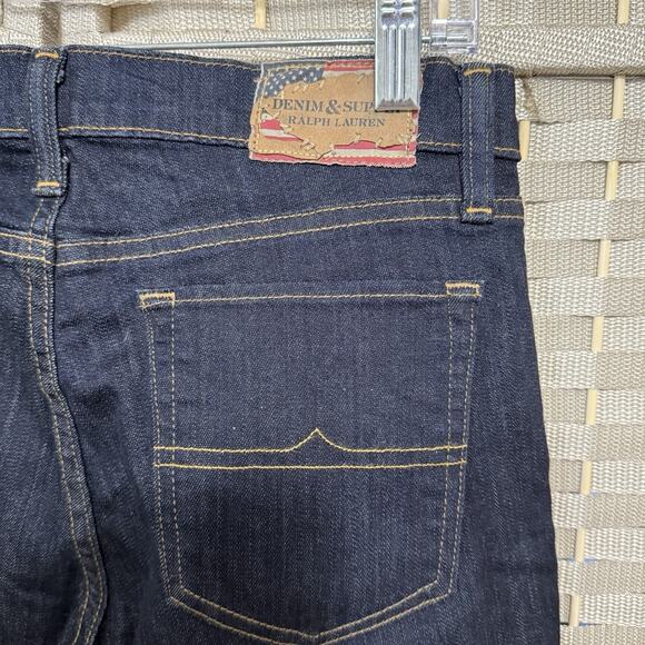Denim & Supply Ralph Lauren Skinny Jeans Women’s 29x32 Blue Dark Wash Stretch - Picture 5 of 10
